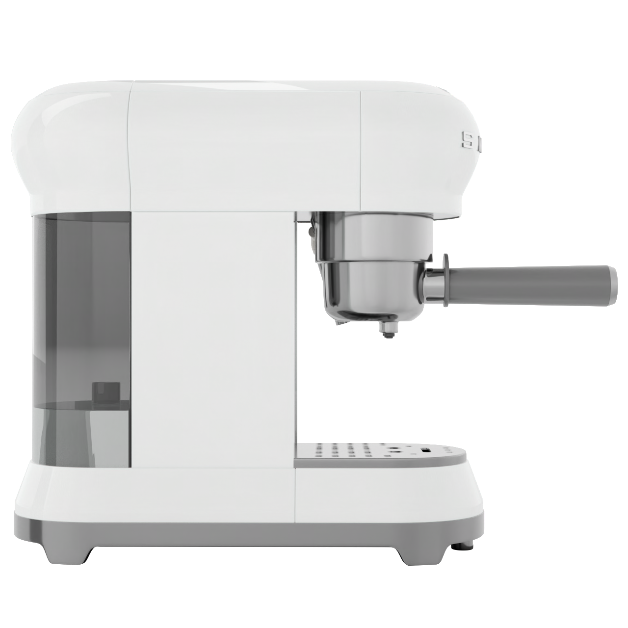 Espressomaschine mit Siebträger ECF01WHEU, weiß, Smeg