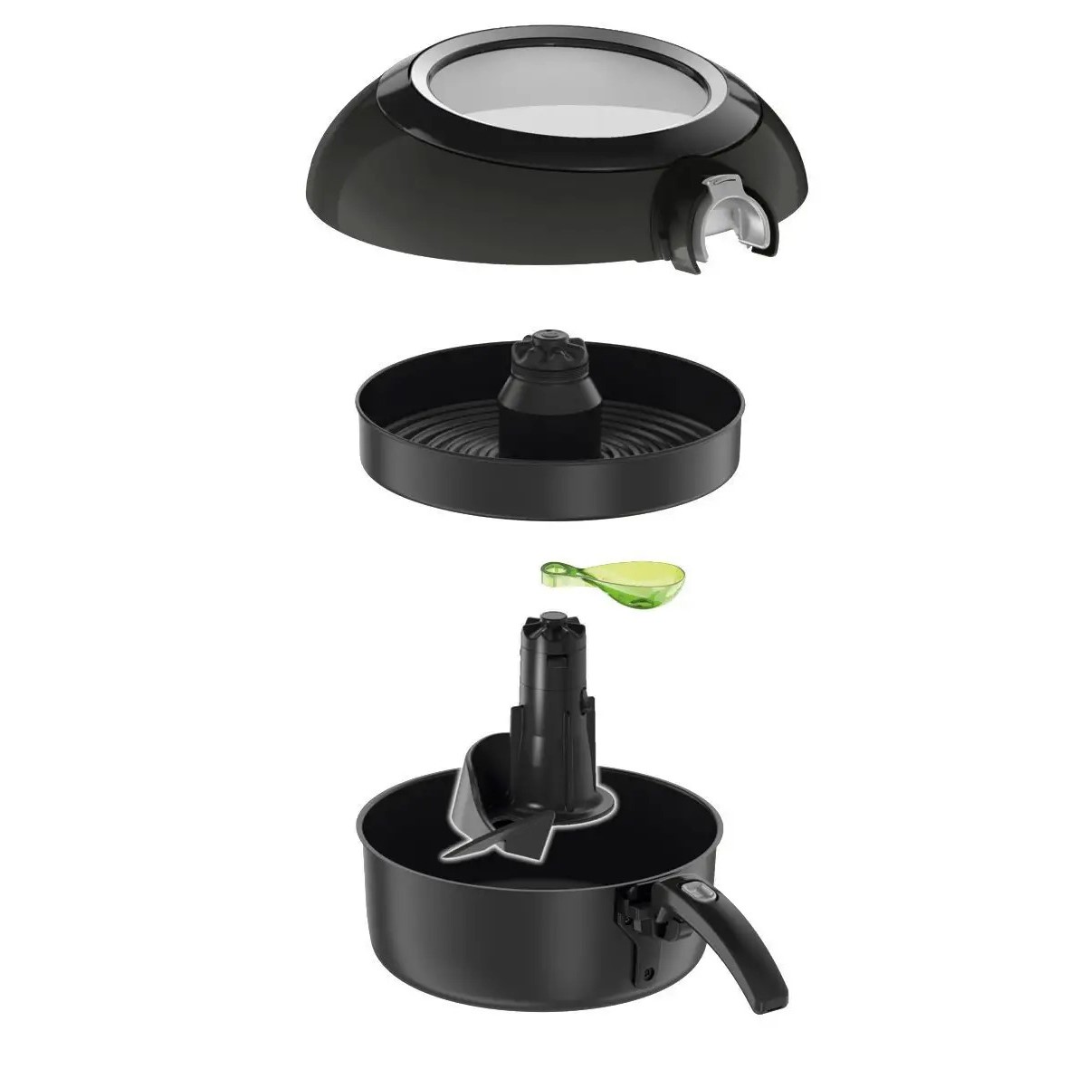 Heißluftfritteuse ACTIFRY GENIUS XL 2v1 YV970815, Tefal