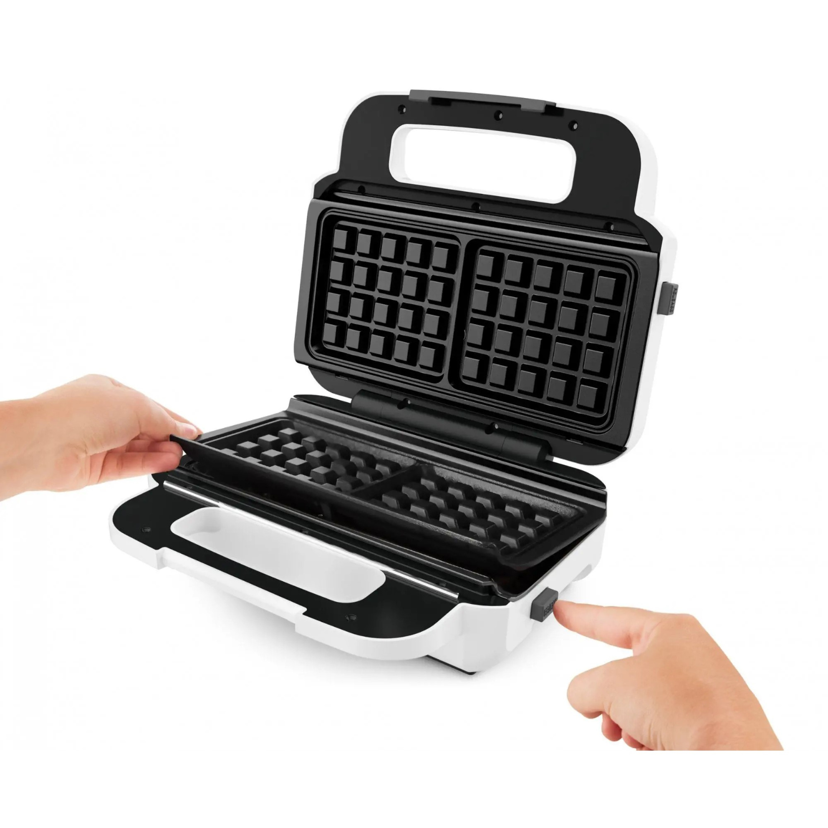 Sandwichmaker und Waffeleisen SNACK XL SW701110, weiß, Tefal