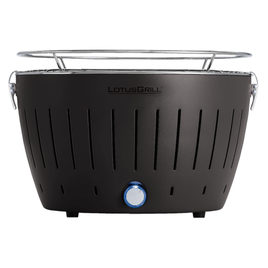 Tischgrill Holzkohlegrill, grau, LotusGrill