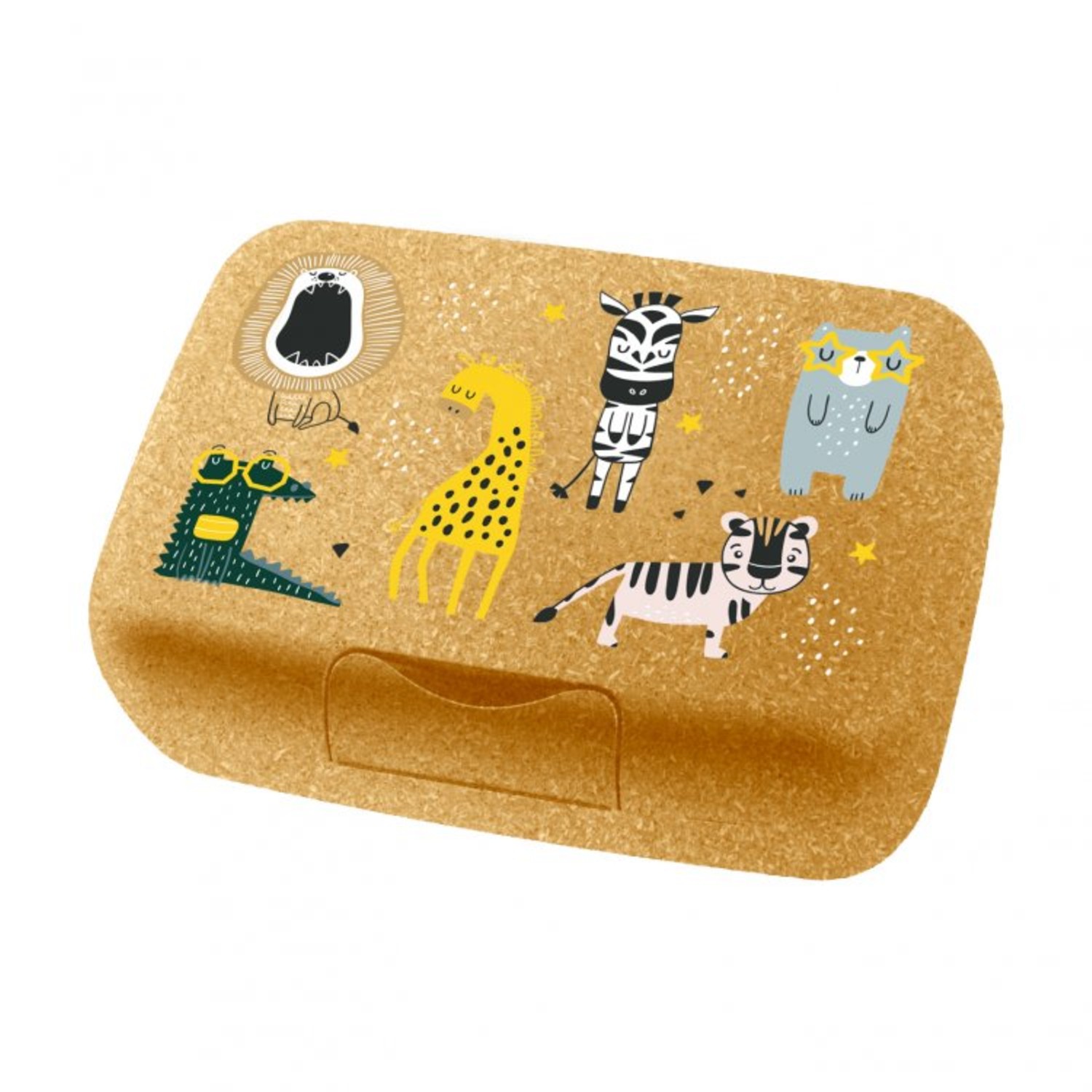 Kinder Lunchbox CANDY L ZOO, gelb, Koziol