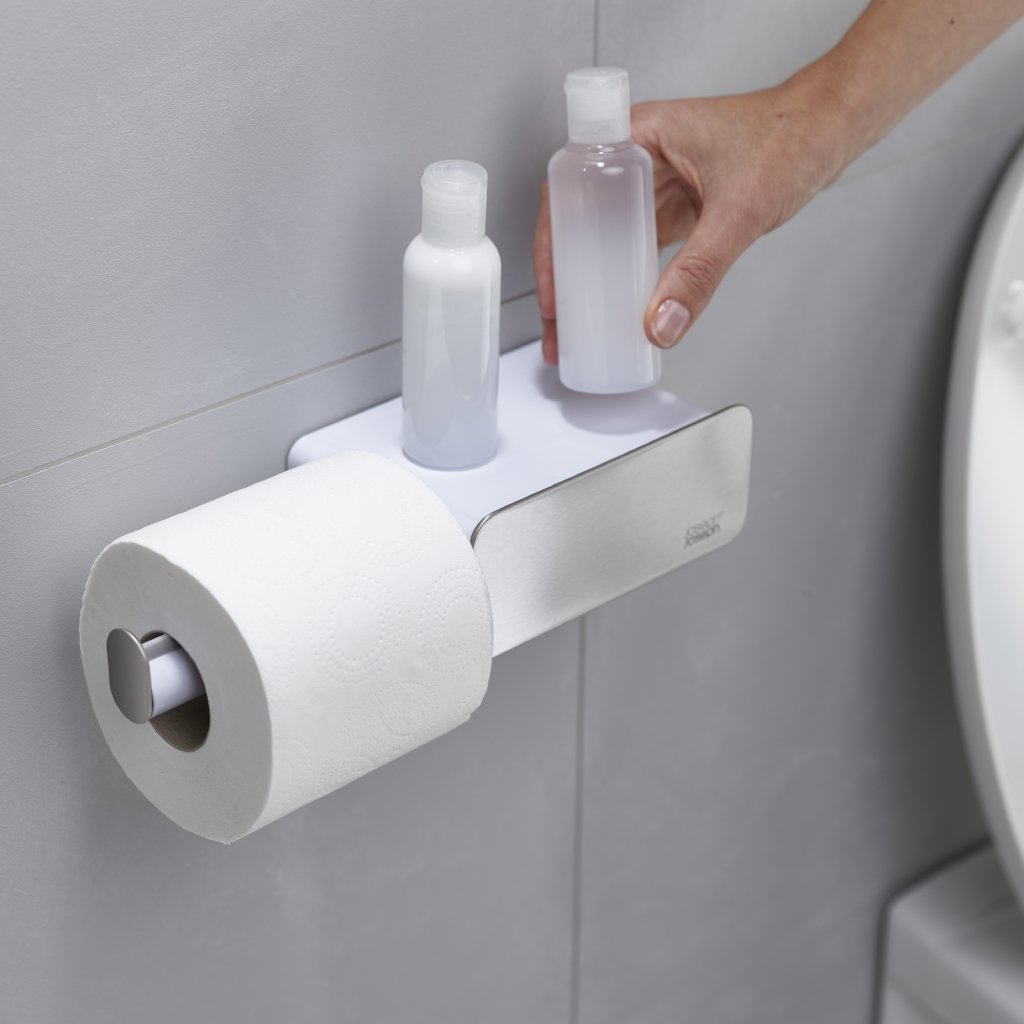 Toilettenpapierhalter EASYSTORE 70529, Silber, Joseph Joseph