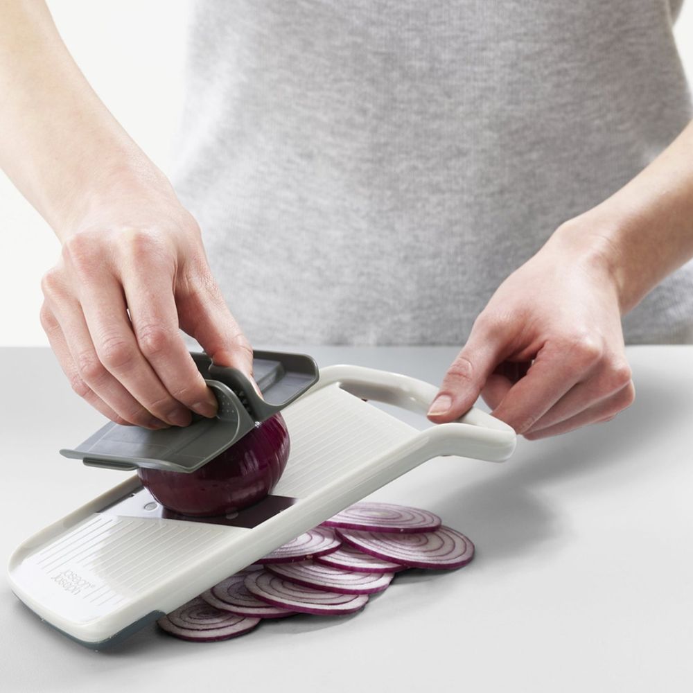 Mandoline DUO MULTI-GRIP 20153, grau, Joseph Joseph