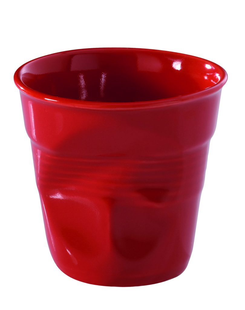 Espresso Knickbecher FROISSÉS, 6er-Set, 80 ml, rot, REVOL