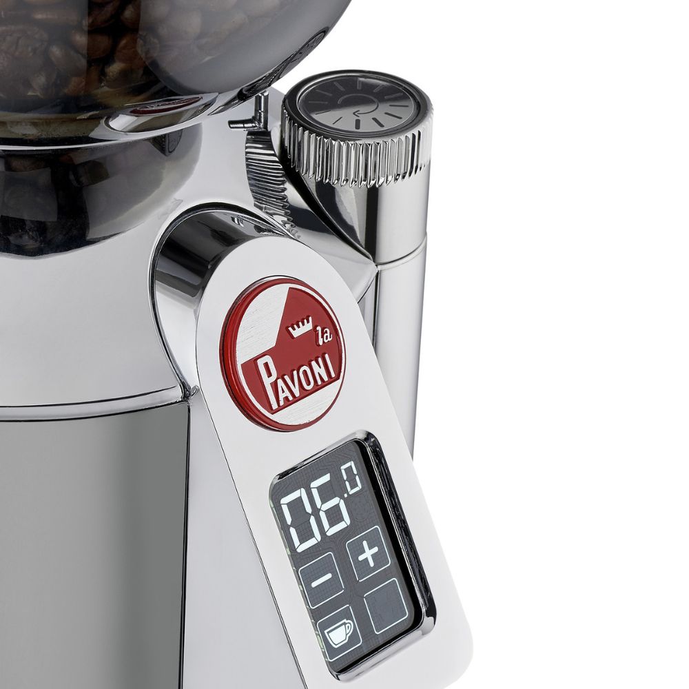 Kaffeemühle CILINDRO, Silber, La Pavoni