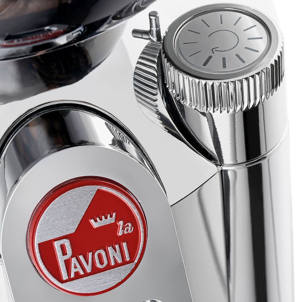 Kaffeemühle CILINDRO, Silber, La Pavoni