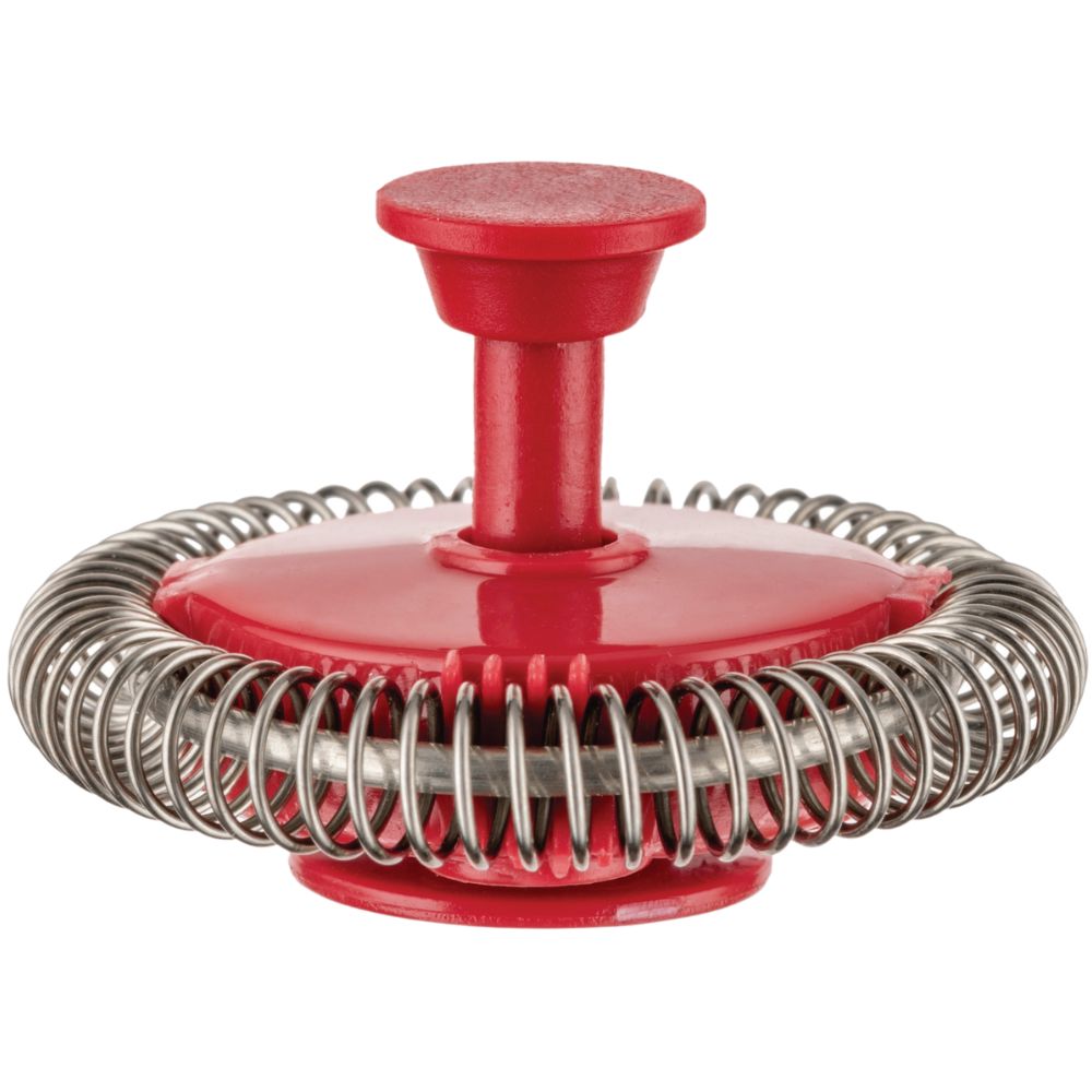 Milchaufschäumer PLISSÉ, rot, Alessi