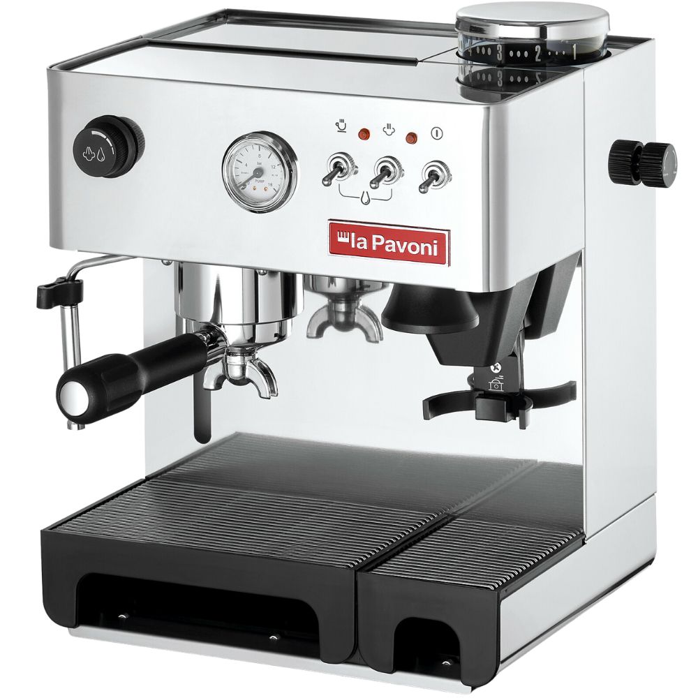 Kaffeevollautomat DOMUS BAR LPCDMB01EU, silber, La Pavoni