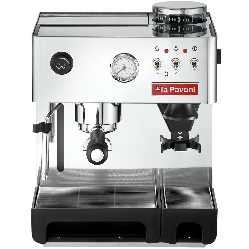 Kaffeevollautomat DOMUS BAR LPCDMB01EU, silber, La Pavoni
