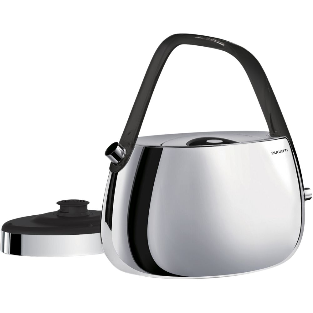 Wasserkocher JACKIE 1,2 l, silber, Edelstahl, Bugatti