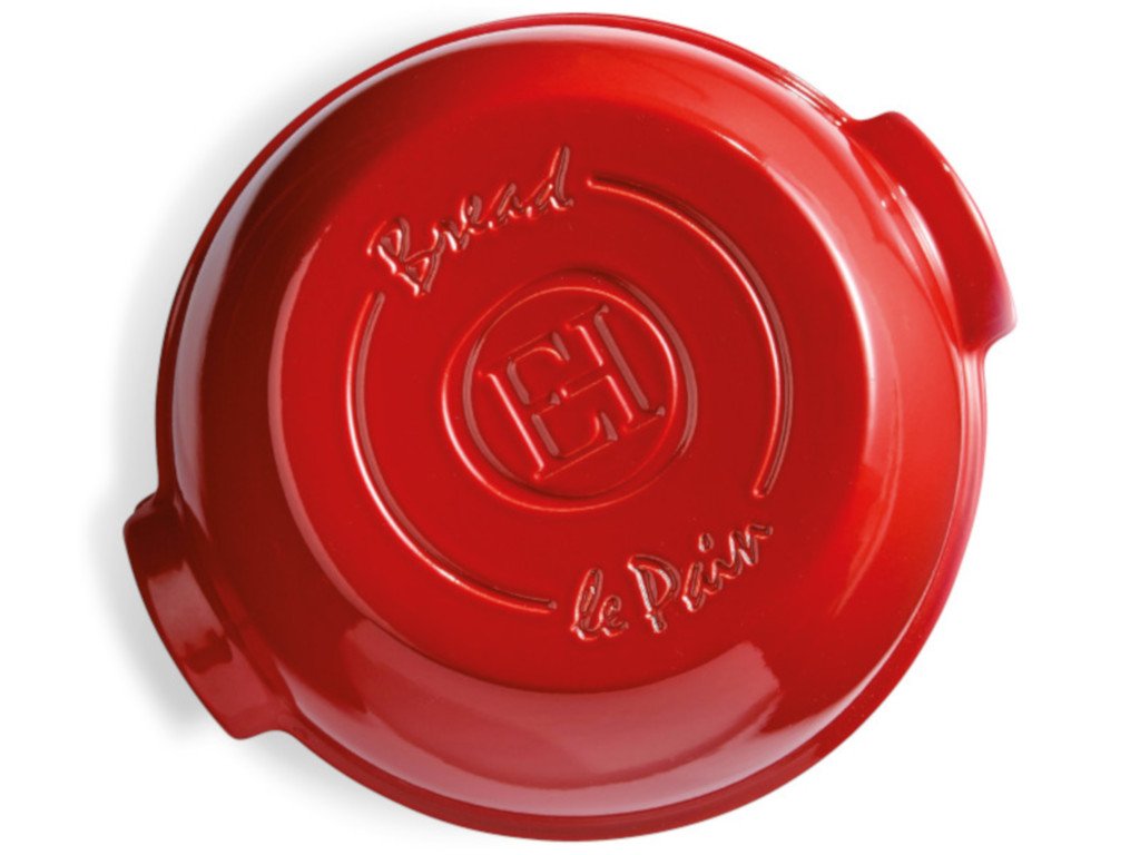 Brotbackform 32,5 x 30 cm, Bordeauxrot, Emile Henry