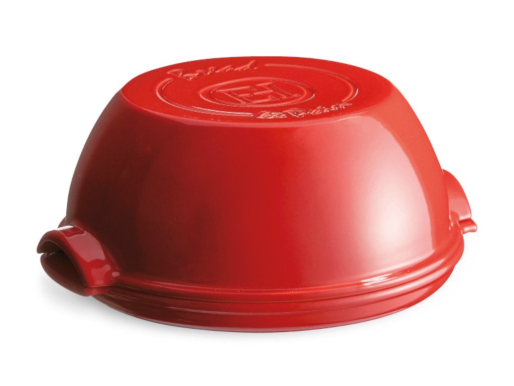 Brotbackform 32,5 x 30 cm, Bordeauxrot, Emile Henry