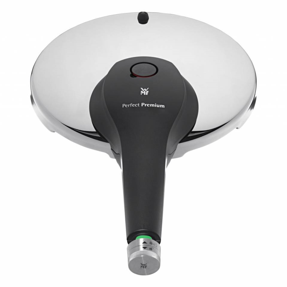 Schnellkochtopf PERFECT PREMIUM 4,5 l + 3 l + Dampfeinsatz, 3-teilig, Edelstahl, WMF