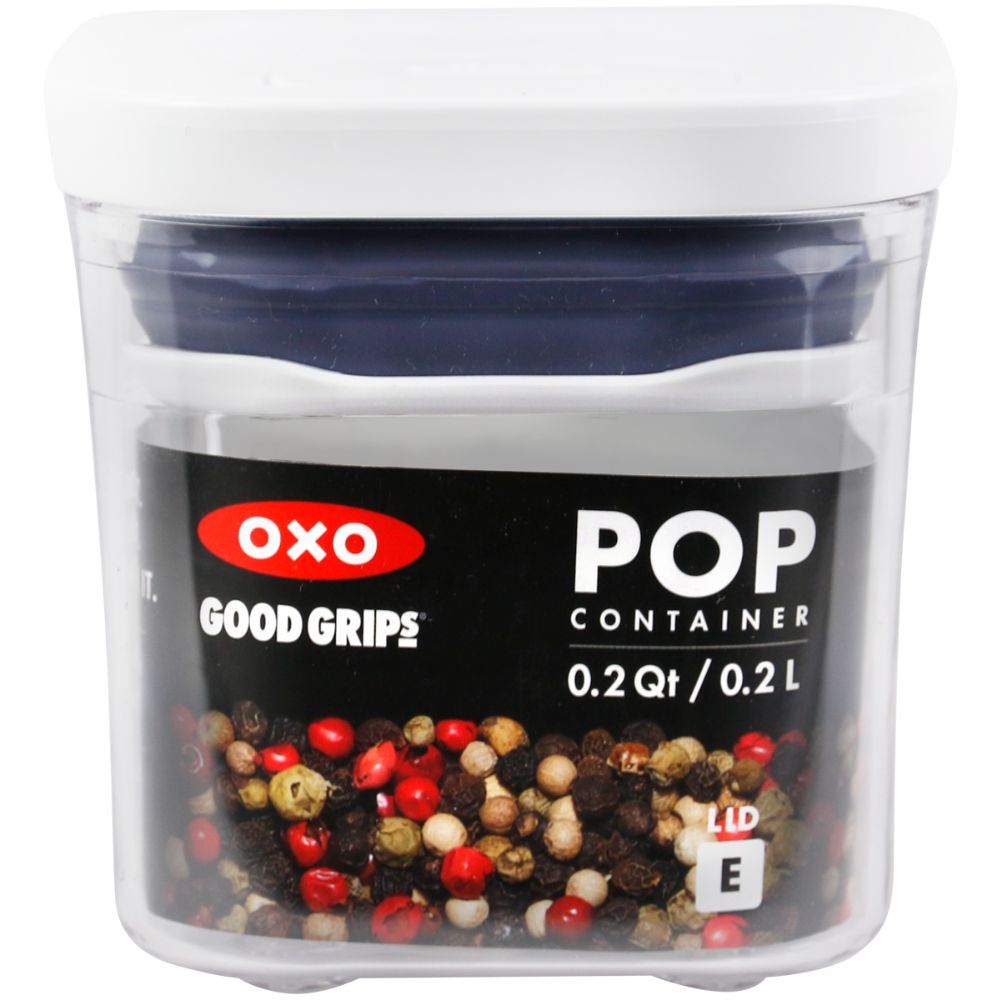 Vorratsdose POP GOOD GRIPS 200 ml, Mini-Viereck, Kunststoff, OXO