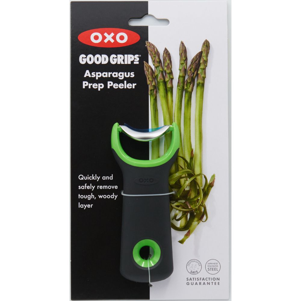 Spargelschäler GOOD GRIPS 11 cm, grün, Kunststoff, OXO