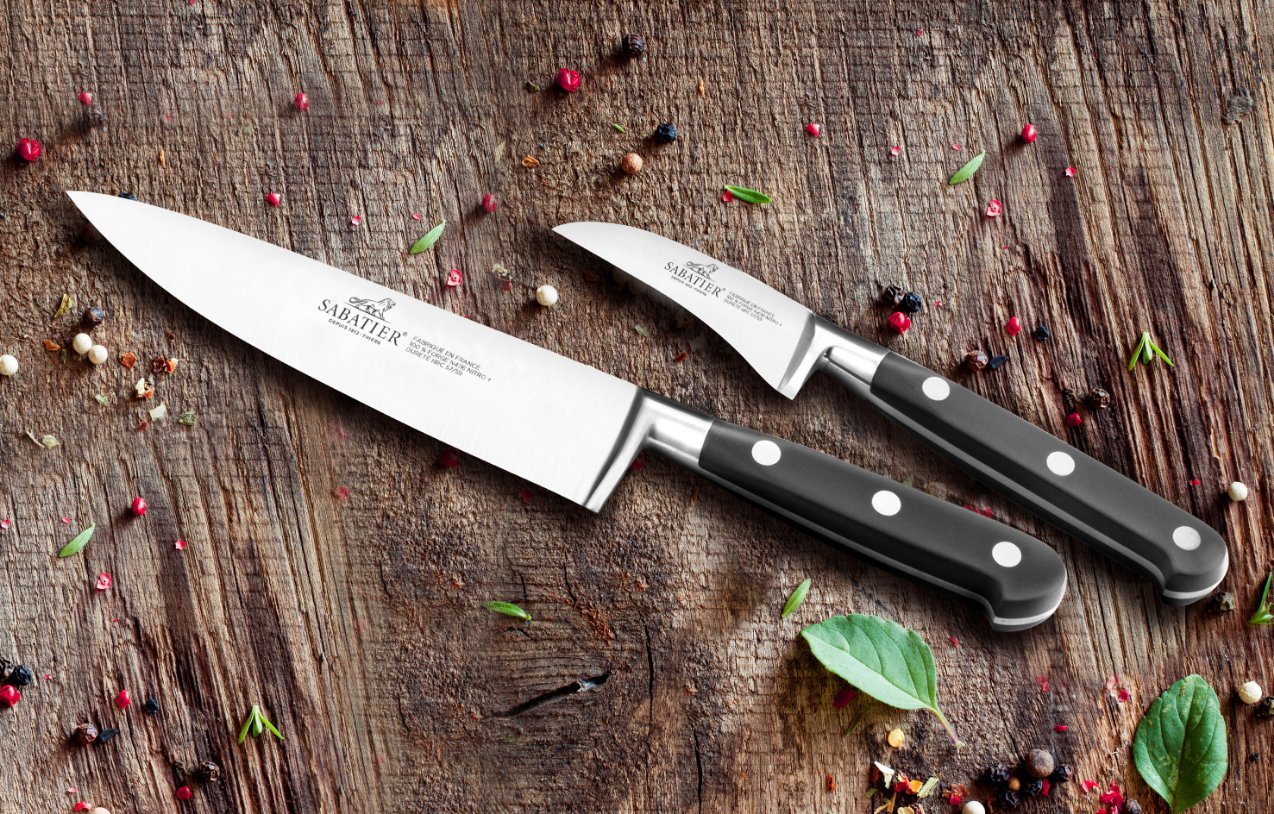 Messerblock BORNEO, mit IDÉAL-Messern, 6-teilig, Lion Sabatier