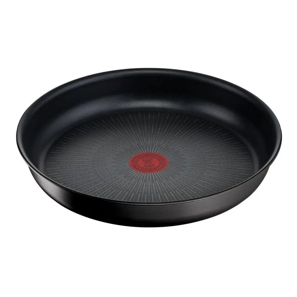 Pfannenset INGENIO UNLIMITED L7638942, 3-teilig, schwarz, Aluminium, Tefal