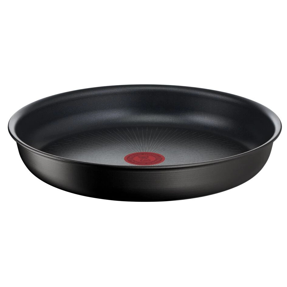 Pfannenset INGENIO UNLIMITED L7638942, 3-teilig, schwarz, Aluminium, Tefal