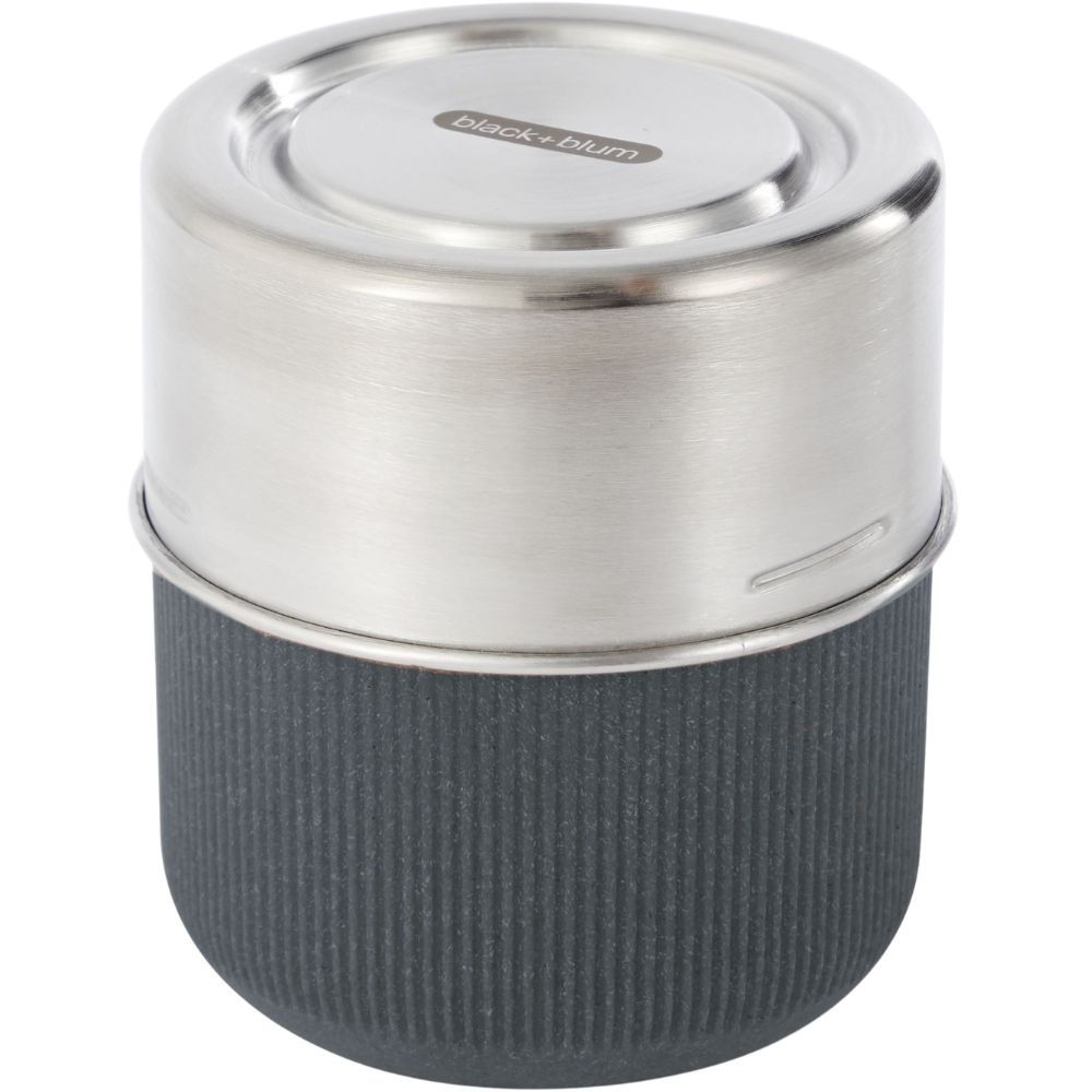 Lunchbox 450 ml, grau, Glas, Black+Blum