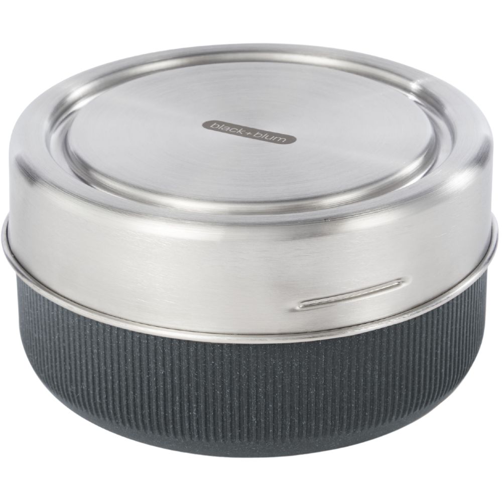 Lunchbox 750 ml, grau, Glas, Black+Blum