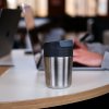 Reisebecher To Go Becher SIPP 81125 340 ml, silber, Edelstahl, Joseph Joseph