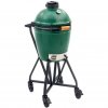 Holzkohlegrill M 38 cm, + Rollwagen + ConvEGGtor + Ascheschieber, Big Green Egg