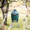 Holzkohlegrill M 38 cm, + Rollwagen + ConvEGGtor + Ascheschieber, Big Green Egg