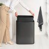 Dotykový odpadkový kôš BO TOUCH BIN 60 l, sebavedomá sivá, oceľ, Brabantia