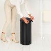 Kôš na bielizeň 35 l, matná čierna, oceľ, Brabantia