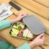 Box na obed MAKE & TAKE 2 l, strieborný, nerezová oceľ, Brabantia