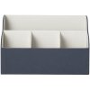 Schreibtisch-Organizer 17 x 26 cm, blau/creme, Printworks