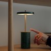 Tischlampe tragbar ASTERIA MOVE 25 cm, weiß, marmor, Umage