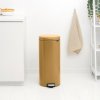 221738 2 pedalovy odpadkovy kos newicon 30 l teple zlata ocel brabantia