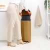221738 3 pedalovy odpadkovy kos newicon 30 l teple zlata ocel brabantia