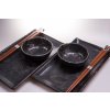 Sushi Set, 6-teilig, mit Blumenmotiv, MIJ