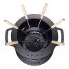 141308 1 set na fondue cerny o 16 cm staub