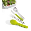Besteckset To-Go GOEAT, mit Etui, grün, Joseph Joseph