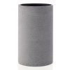 Vase COLUNA S 20 cm, dunkelgrau, PolyStone, Blomus