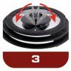 Topfdeckel  INGENIO L9936282 18 cm, glas, Tefal