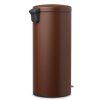 Treteimer NEWICON 30 l, mineral brown, Brabantia