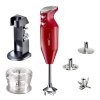 Stabmixer DELUXE Typ C, 200 W, rot/metallic, Bamix