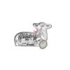 Backform 3D SPRING LAMB , silber, Nordic Ware