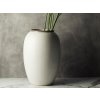 Vase 50 cm, Creme, Steinzeug, Bitz