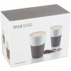 Becher 360 ml, 2er-Set, mit Silikondeckel, grau, Eva Solo