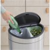 Touch Mülleimer TOUCH BIN NEW 10 + 23 l, Fingerprint Proof, Stahl matt, Brabantia