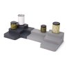 Erweiterbarer, gestufter Organizer CUPBOARDSTORE, grau, Joseph Joseph