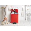 Treteimer BO 2 x 30 l, rot, Brabantia