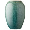 Vase 50 cm, grün, Steinzeug, Bitz