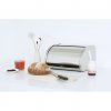 Chlebník ROLL TOP 32 cm, matná oceľ, Brabantia