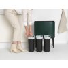 Touch Mülleimer BO TOUCH BIN 3 x 11 l, grün, Brabantia